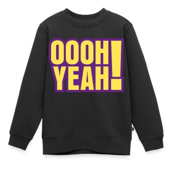 Wrestling 80s - Kinder Premium Organic Sweatshirt - Schwarz - Vorne - AI Model Kid Female (0cm)
