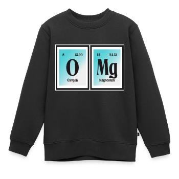 OMG | Periodensystem der Elemente - Kinder Premium Organic Sweatshirt - Schwarz - Vorne - AI Model Kid Female (0cm)