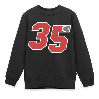 Izmir - Sweat Premium enfant bio - noir - Devant - AI Model Kid Female (0cm)
