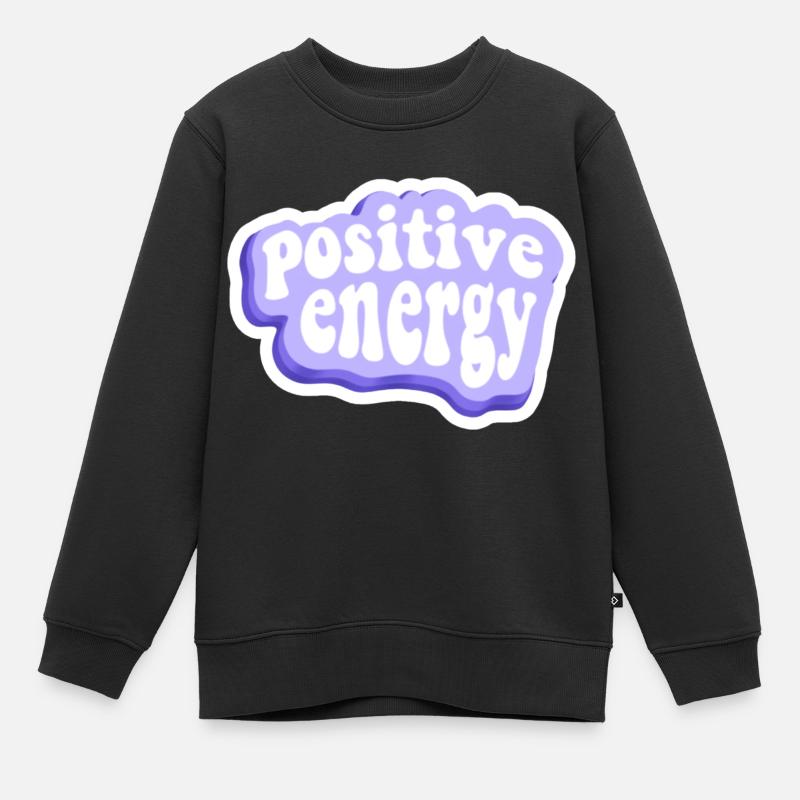 Paroles - Sweat Premium enfant bio - noir