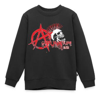 Acupunkture by Little - Sweat Premium enfant bio - noir - Devant - AI Model Kid Female (0cm)