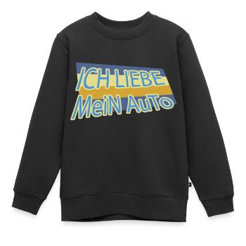 Auto Mein Auto - Kinder Premium Organic Sweatshirt - Schwarz - Vorne - AI Model Kid Female (0cm)