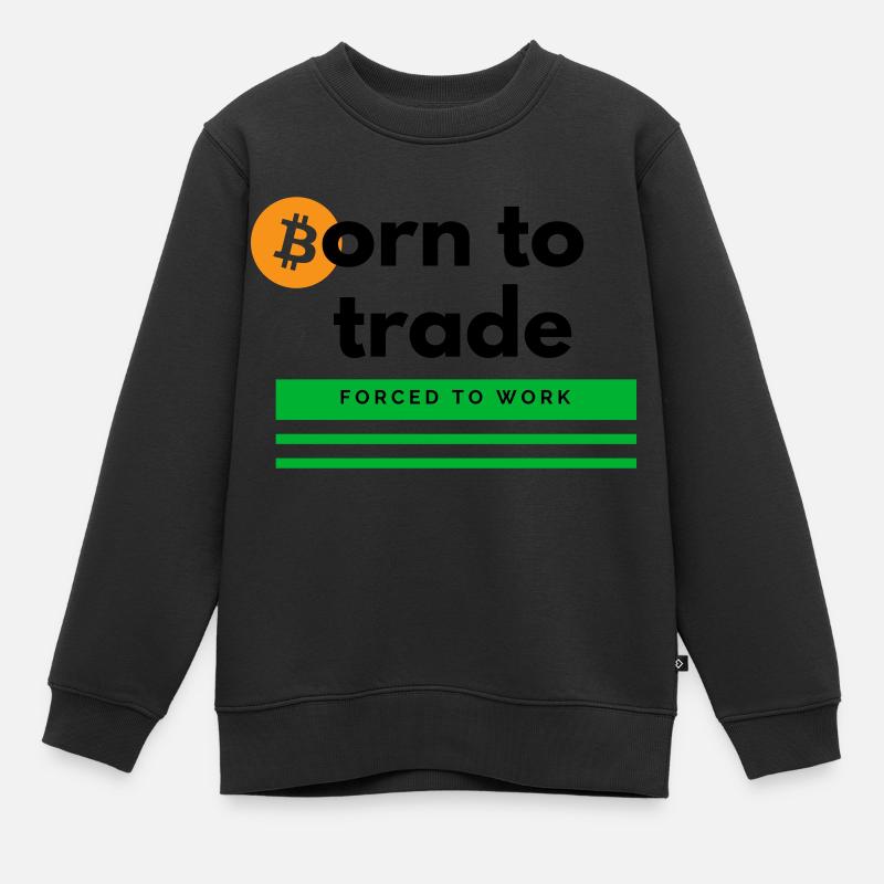 Né pour le commerce - Sweat Premium enfant bio - noir