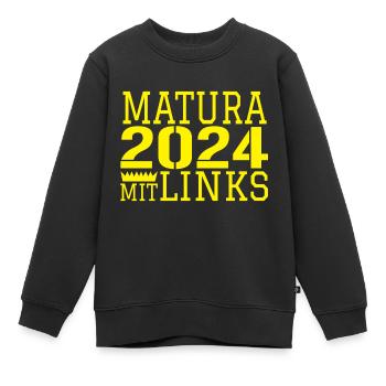Dictons de Matura - Sweat Premium enfant bio - noir - Devant - AI Model Kid Female (0cm)