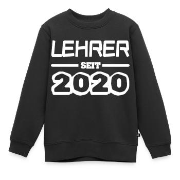 Lehrerin 2020 - Kinder Premium Organic Sweatshirt - Schwarz - Vorne - AI Model Kid Female (0cm)
