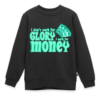 La vie de petit créateur - Sweat Premium enfant bio - noir - Devant - AI Model Kid Female (0cm)