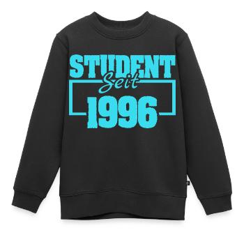 seit 1996 - Kinder Premium Organic Sweatshirt - Schwarz - Vorne - AI Model Kid Female (0cm)