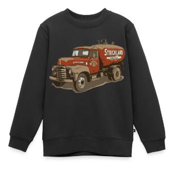 Strickland Propane 1997 - Sweat Premium enfant bio - noir - Devant - AI Model Kid Female (0cm)