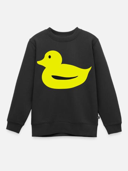 baby duck - Kids Premium Organic Sweatshirt - black