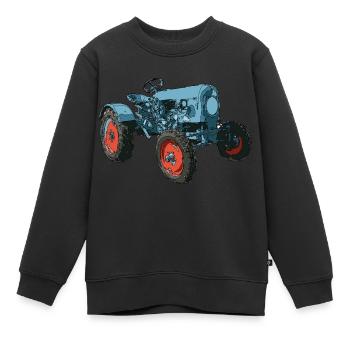 Trecker, Traktor, Schlepper - Kinder Premium Organic Sweatshirt - Schwarz - Vorne - AI Model Kid Female (0cm)