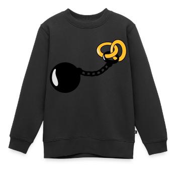 Wedding Rings - Kinder Premium Organic Sweatshirt - Schwarz - Vorne - AI Model Kid Female (0cm)
