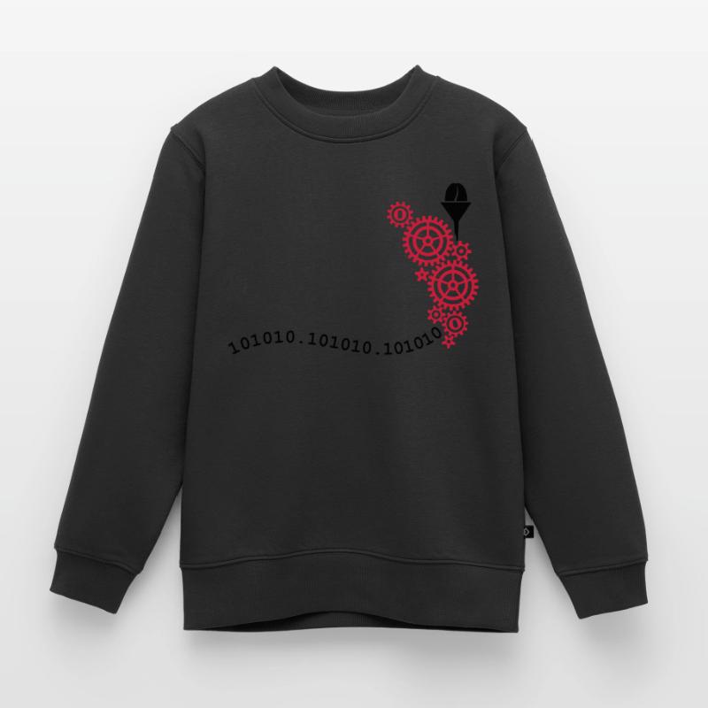 coffee to code (2c) Kinder Premium Organic Sweatshirt