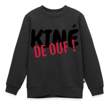 Krankengymnast / Krankengymnastin / Physio / - Kinder Premium Organic Sweatshirt - Schwarz - Vorne - AI Model Kid Female (0cm)