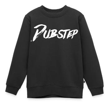 DUBSTEP - Kinder Premium Organic Sweatshirt - Schwarz - Vorne - AI Model Kid Female (0cm)