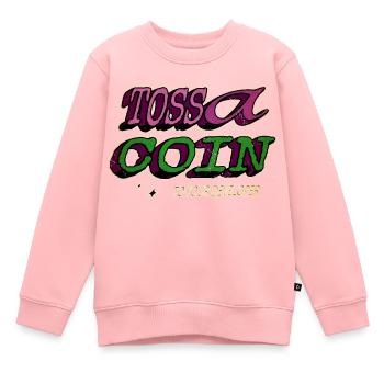 health informatics specialist clothing - Kinder Premium Organic Sweatshirt - Rosa - Vorne - AI Model Kid Female (0cm)