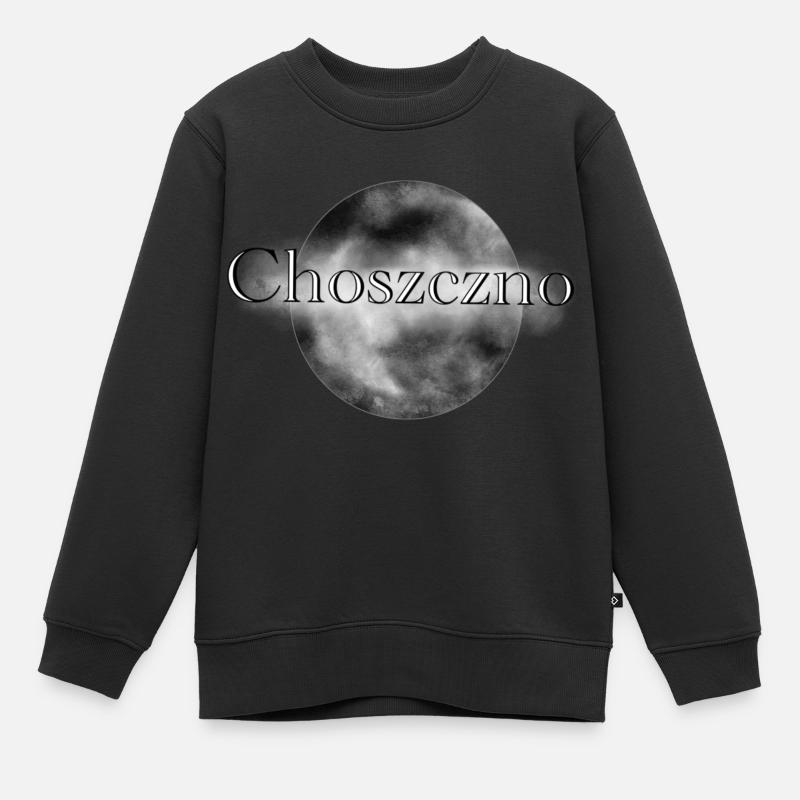 Choszczno - Sweat Premium enfant bio - noir