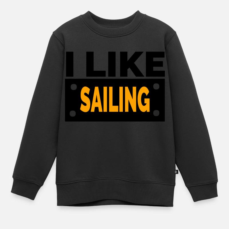 Voile - Sweat Premium enfant bio - noir