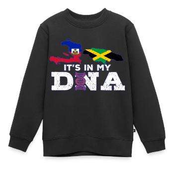 Haiti Haitianer Jamaika Kombination I Geschenk - Kinder Premium Organic Sweatshirt - Schwarz - Vorne - AI Model Kid Female (0cm)