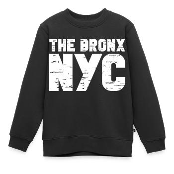 Die Bronx - Kinder Premium Organic Sweatshirt - Schwarz - Vorne - AI Model Kid Female (0cm)