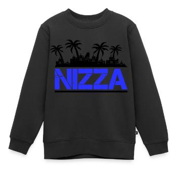 Gentil - Sweat Premium enfant bio - noir - Devant - AI Model Kid Female (0cm)