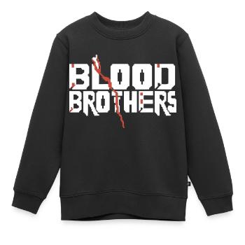 SANG - Sweat Premium enfant bio - noir - Devant - AI Model Kid Female (0cm)