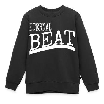 rythme de la vie cadeau geek dictons rythme - Sweat Premium enfant bio - noir - Devant - AI Model Kid Female (0cm)