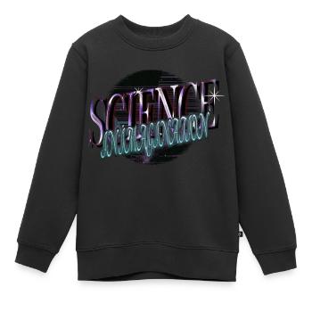 Expression créative Imagination Exploration - Sweat Premium enfant bio - noir - Devant - AI Model Kid Female (0cm)