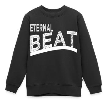 Rythme Rythmique Énergie Cool Durable Classiques Geek - Sweat Premium enfant bio - noir - Devant - AI Model Kid Female (0cm)