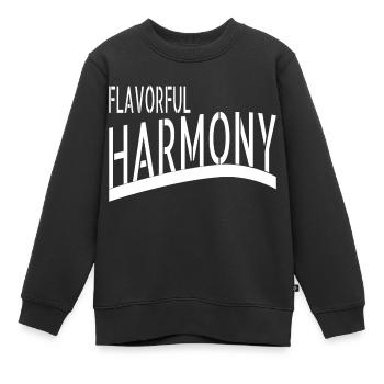 Culinary Exploration Birthday Social Unity - Kids Premium Organic Sweatshirt - black - Front - AI Model Kid Female (0cm)