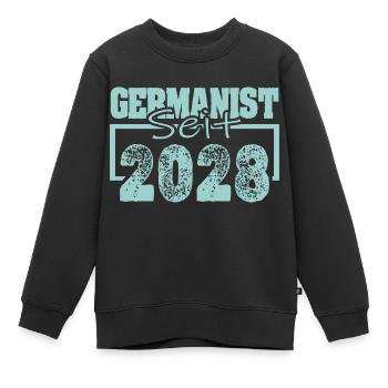 Berufung 2028 - Kinder Premium Organic Sweatshirt - Schwarz - Vorne - AI Model Kid Female (0cm)