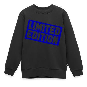 Limited Edition - Kinder Premium Organic Sweatshirt - Schwarz - Vorne - AI Model Kid Female (0cm)