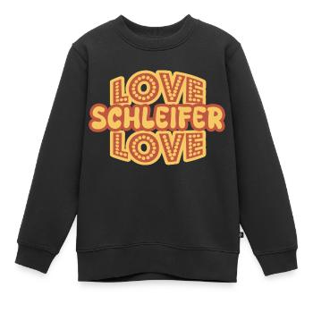 Job Schleifer - Kinder Premium Organic Sweatshirt - Schwarz - Vorne - AI Model Kid Female (0cm)