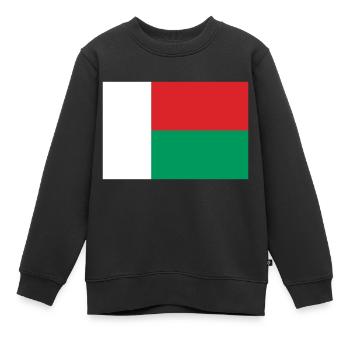 Madagaskar - Kinder Premium Organic Sweatshirt - Schwarz - Vorne - AI Model Kid Female (0cm)