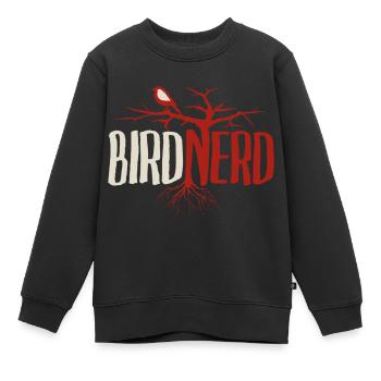 Ornithologie Vogelforschung I'm Not Lost I'm - Kinder Premium Organic Sweatshirt - Schwarz - Vorne - AI Model Kid Female (0cm)