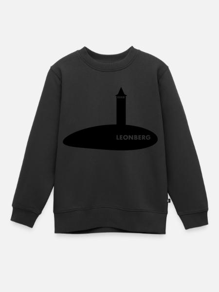 Leonberg - Sweat Premium enfant bio - noir