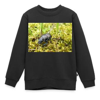Mistkäfer Poster - Kinder Premium Organic Sweatshirt - Schwarz - Vorne - AI Model Kid Female (0cm)