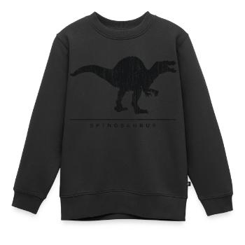 Dinosaurier: Spinosaurus (in die Jahre gekommen) - Sweat Premium enfant bio - noir - Devant - AI Model Kid Female (0cm)