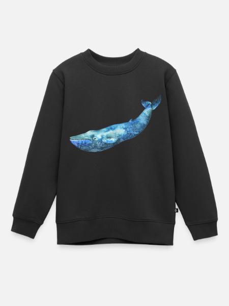 WAL - Kinder Premium Organic Sweatshirt - Schwarz