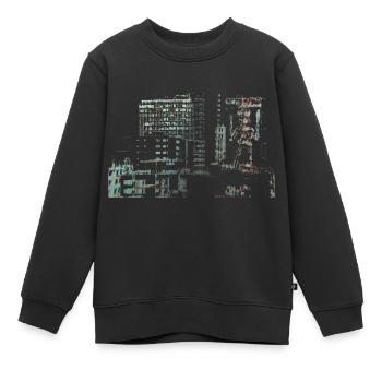 Building Art brésilien - Sweat Premium enfant bio - noir - Devant - AI Model Kid Female (0cm)