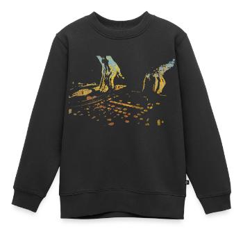 DJ Controller Elektronische Musik - Kinder Premium Organic Sweatshirt - Schwarz - Vorne - AI Model Kid Female (0cm)