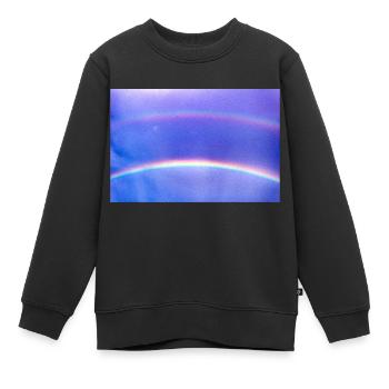 arc en ciel - Sweat Premium enfant bio - noir - Devant - AI Model Kid Female (0cm)