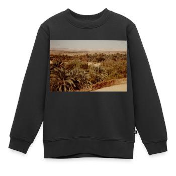 A Tree And Good Sky - Kinder Premium Organic Sweatshirt - Schwarz - Vorne - AI Model Kid Female (0cm)