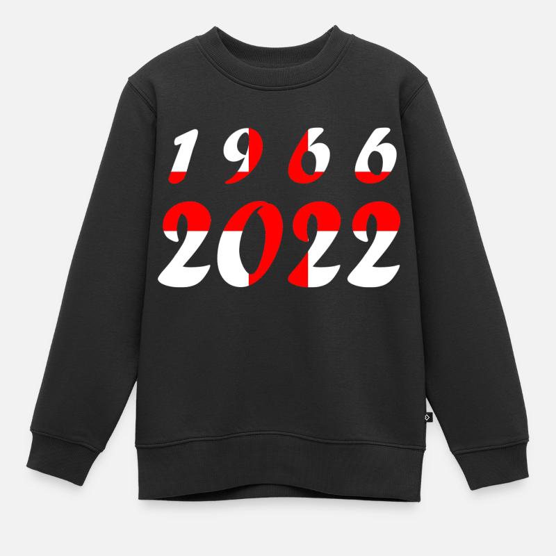 Équipe nationale Angleterre - Sweat Premium enfant bio - noir