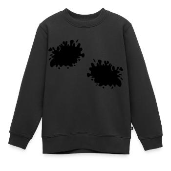 Taches - Sweat Premium enfant bio - noir - Devant - AI Model Kid Female (0cm)