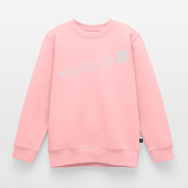 Binary Code Program Language Kids Premium Organic Sweatshirt