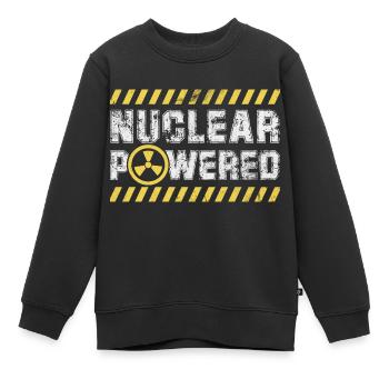 Énergie nucléaire - Sweat Premium enfant bio - noir - Devant - AI Model Kid Female (0cm)