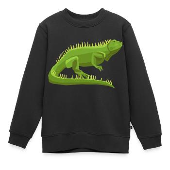 Wildtiere - Kinder Premium Organic Sweatshirt - Schwarz - Vorne - AI Model Kid Female (0cm)