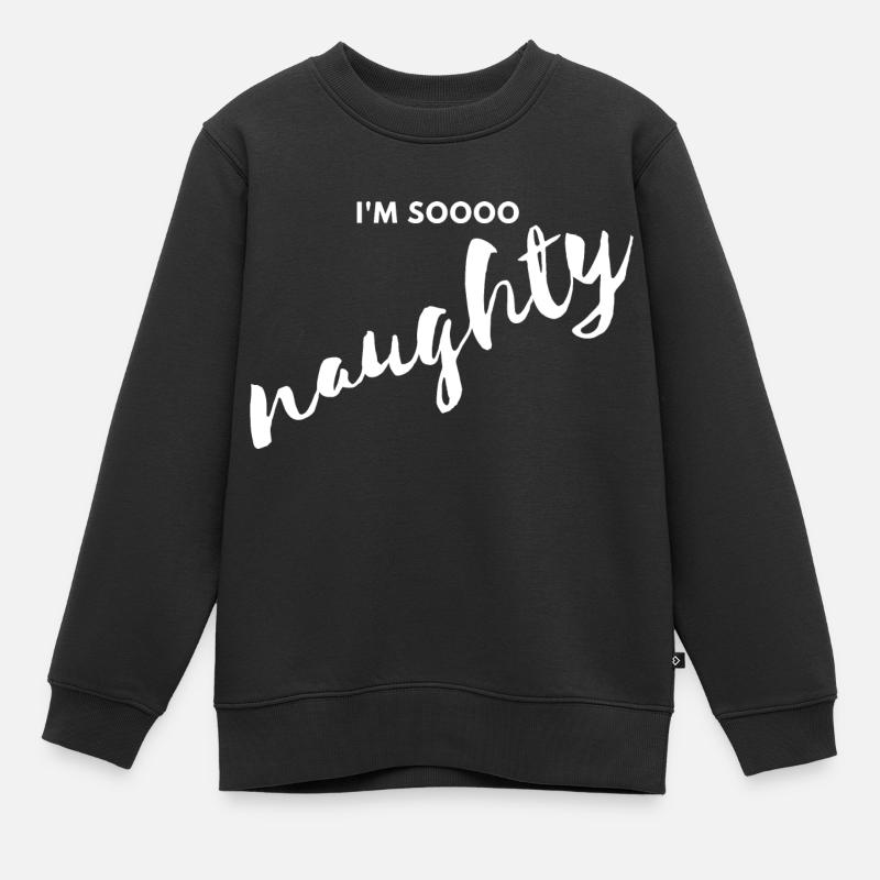 Je suis si vilain - Sweat Premium enfant bio - noir