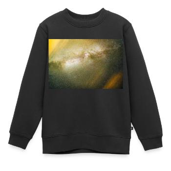 Raum - Kinder Premium Organic Sweatshirt - Schwarz - Vorne - AI Model Kid Female (0cm)