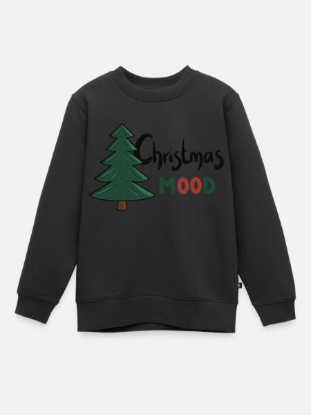 Christmas mood - Sweat Premium enfant bio - noir